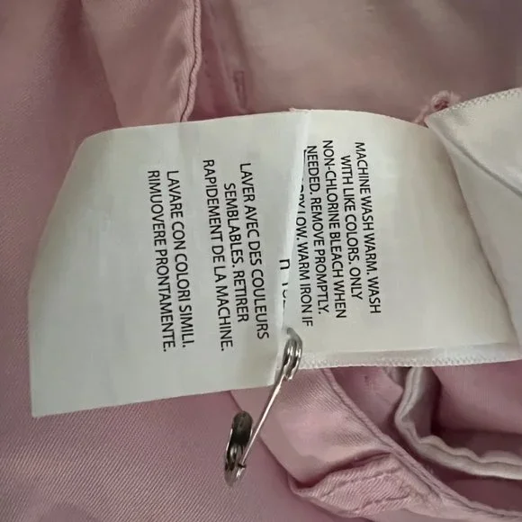 Boys Pale Pink Polo Chino Shorts - Picture 6 of 7